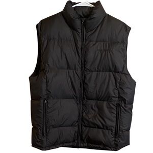 Quest Goose Down Vest Black Medium